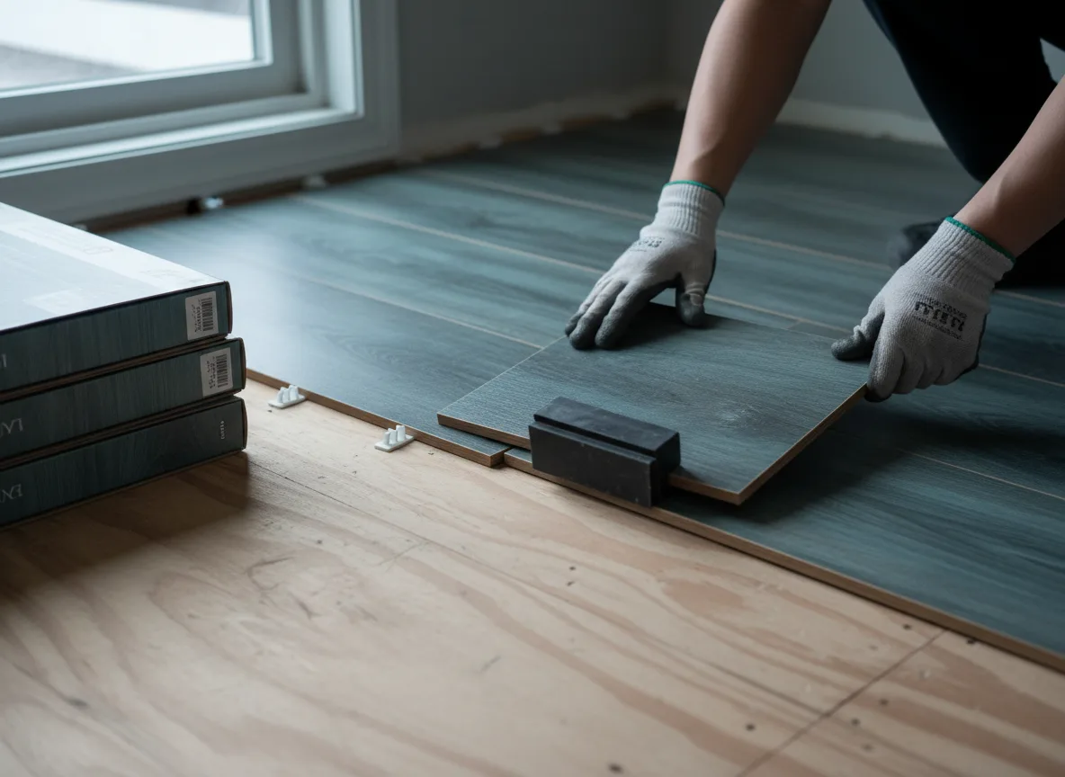 Luxury Vinyl Plank Installation company in Dibble, OK